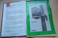 Durst M 305 Operating Manual