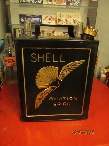 Vintage shell aviation - ,