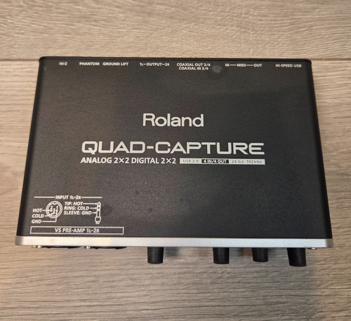 Roland quad capture - roland, quad-capture