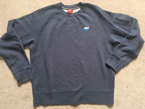 Nike blue men - blue, pullover