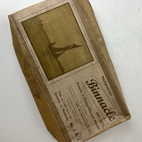 Vintage marquetry art kit from - marquetry,