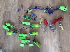 Bundle Of Cyber Knex Motors And Controllers - Untested