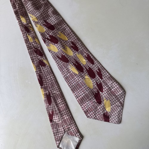 Vintage abstract tie - vintage,