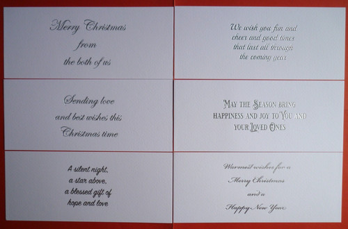 Christmas silver foiled - christmas,
