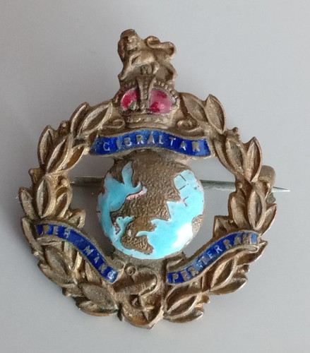 Royal marines wwi gilt - wwi,