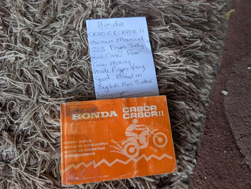Genuine honda cr80r - honda, cr80