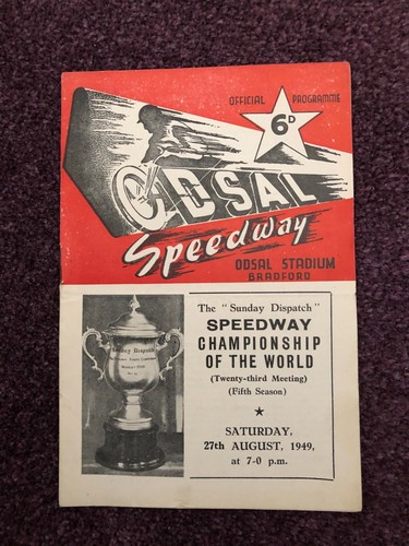 Speedway programme bradford - programme,