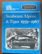 SUNBEAM ALPINE & TIGER & HARRINGTON 1959-1967. BROOKLANDS ROAD TEST COMPILATION.