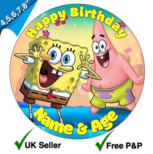 Personalised spongebob - personalised,