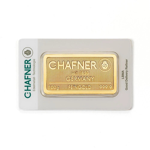 100g fine gold bar - gold,