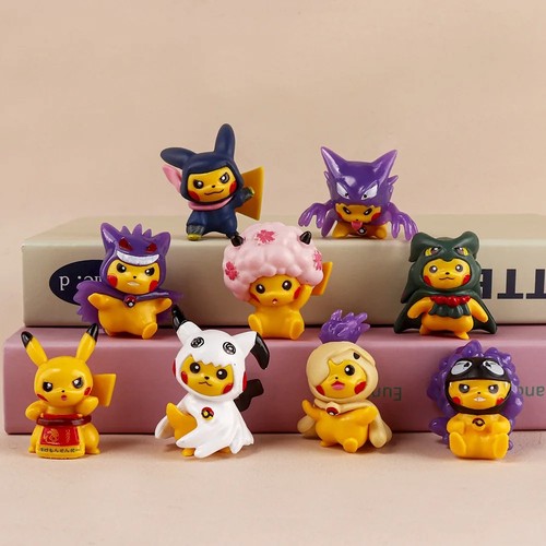 9pcs pikachu cosplay - 9pcs,