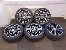 VW Passat Alloy wheels B7 10-15 x5 18" Matching tyres 3C0601025J 235/40/18 5x112