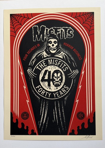 Shepard fairey obey misfits - obey, x