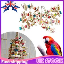 Bird- Cage Biting Toy for African Grey Macaws Cockatoos Large Parrot Chewing Toy