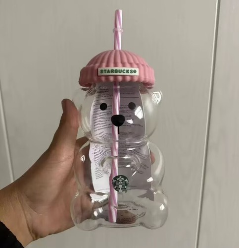 New starbucks bearista pink - new,
