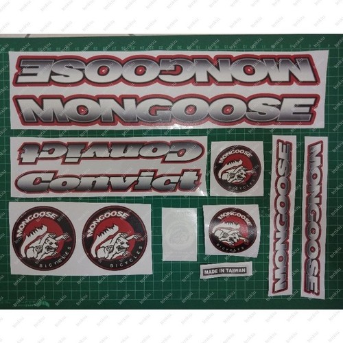 Mongoose convict heart - heart, red