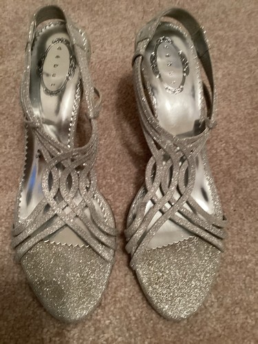 Ladies sparkly silver - ladies,