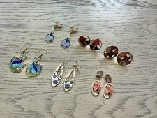 Job lot cloisonne earrings - lot,