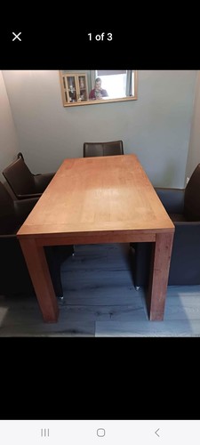 Table and chairs - table, 6