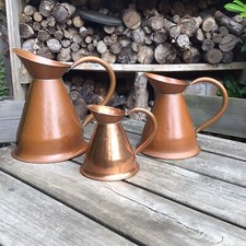 Set Of 3 Large Old Vintage