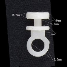 Curtain Track Hooks Runner For Camper Van Motorhome Caravan Boat Nylon 50pcs