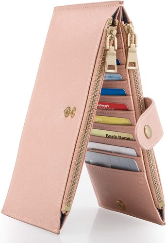 Womens leather wallet rfid - leather, wallet,