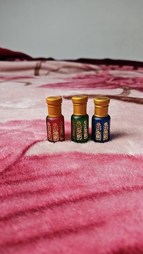 Empty glass attar parfum - attar, roll