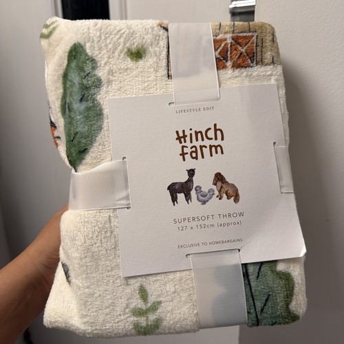 Hinch farm throw - throw, new