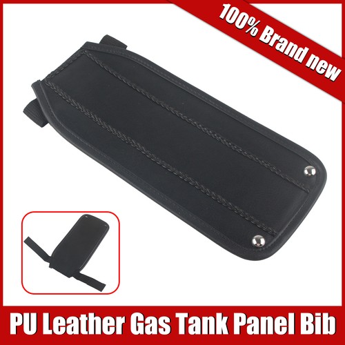 Black leather gas tank - leather,