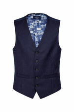 Ben Sherman Blue Waistcoat