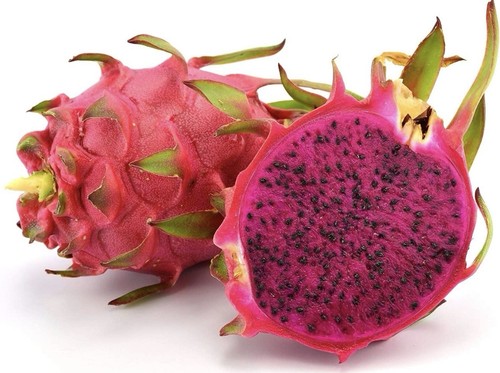 Fresh red dragon fruits - dragon,