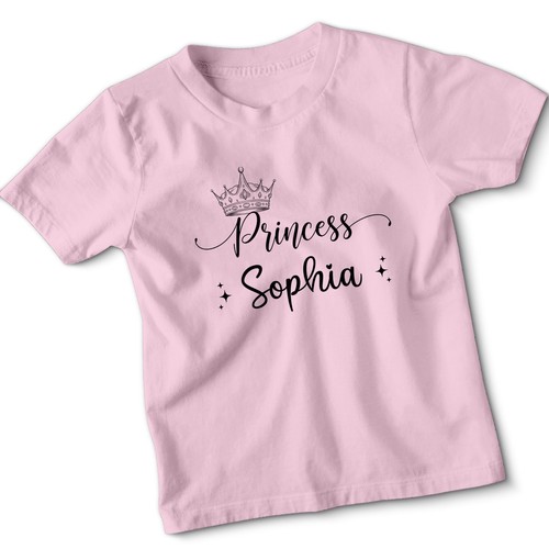 Personalised princess kids - personalised,