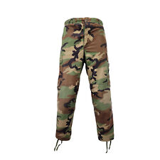 Army Trouser Woodland Camo Original BDU Ripstop Camouflage Light Combat Pants