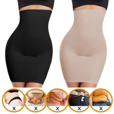 Women High Waist Half Slip