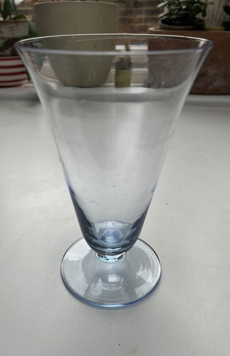 Old glass vase - ,, shape