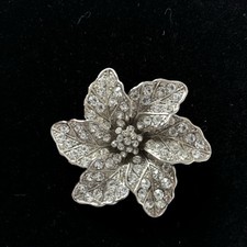 Vintage Large Flower Brooch