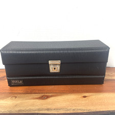 Decca Cassette Tape Holder Storage Carry Case Holds 15 Cassette / Tapes