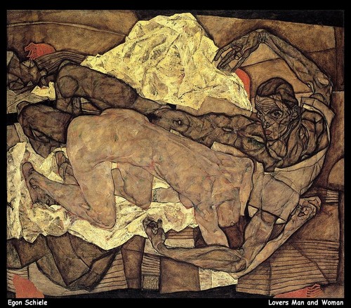 Egon schiele lovers man - egon,