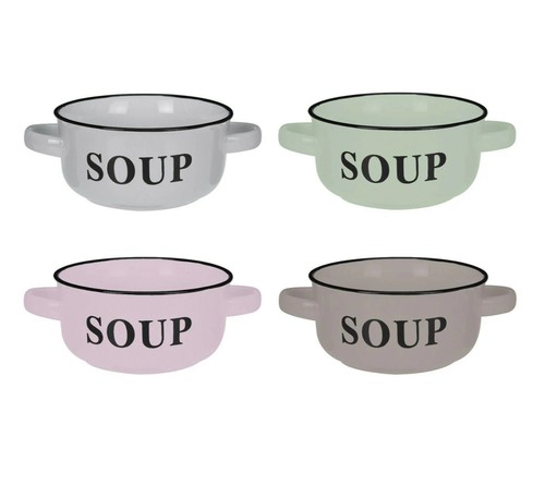 Soup bowls with handle - soup,