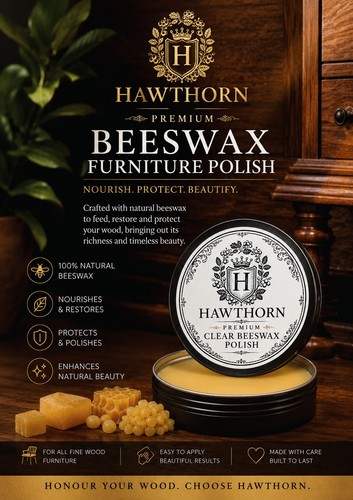 Hawthorn premium clear beeswax - hawthorn,