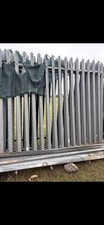 3 X 2.5mtr Palisade Panels + 5 Posts 8ft Height