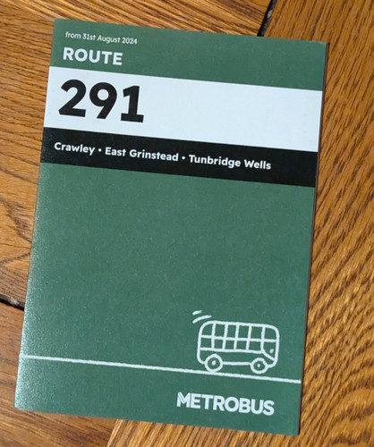 Metrobus crawley route 291 - metrobus,