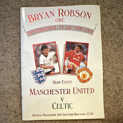 Bryan robson testimonial - bryan,