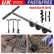Manual garden earth auger - manual,