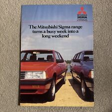Mitsubishi Sigma 1984-85 UK