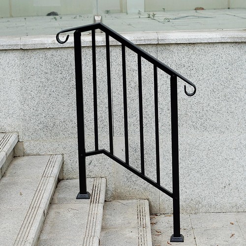 Outdoor black steel - outdoor, handrail