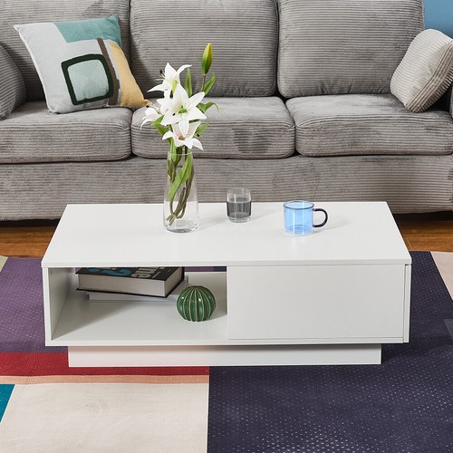 Wooden coffee table with - coffee,