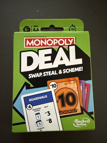 Monopoly deal card game fast - game,