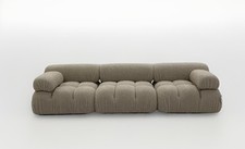 Beige Teddy Boucle Modular