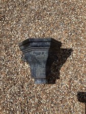 VINTAGE CAST IRON RAIN DRAIN HOPPER - ANTIQUE VICTORIAN - PLANTER Wall Mounting